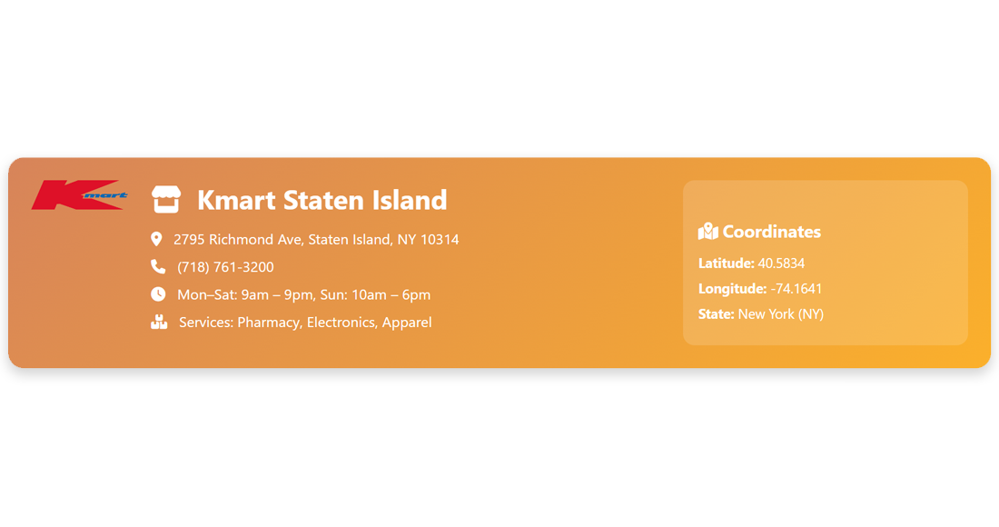 Scrape Kmart Store Locations USA